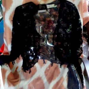 Contempo half cardigan